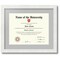 ArtToFrames Collage Photo Picture Frame with 1 - 11x14 inch Openings, Framed in White with Over 62 Mat Color Options and Regular Glass (CSM-3966-726)